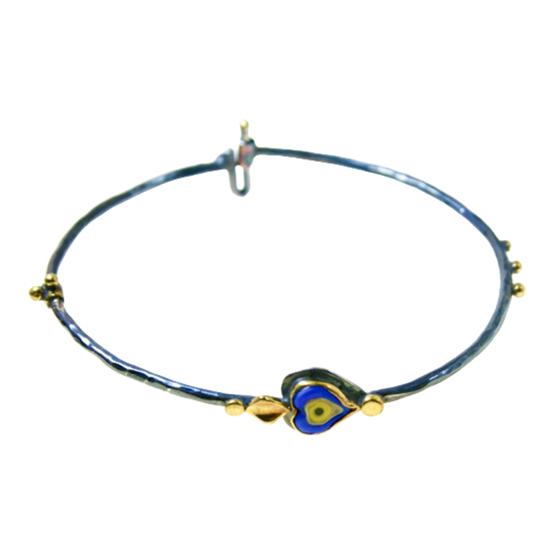 Evil Eye Boho Kalp Bilezik