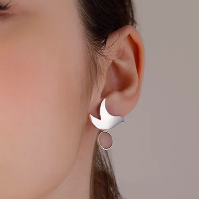 Paloma Rose Quartz Küpe